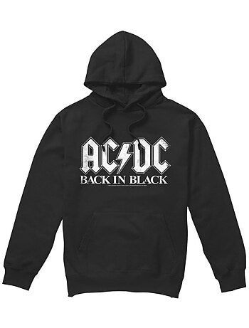 AC/DC - Sweat à capuche BACK IN BLACK
