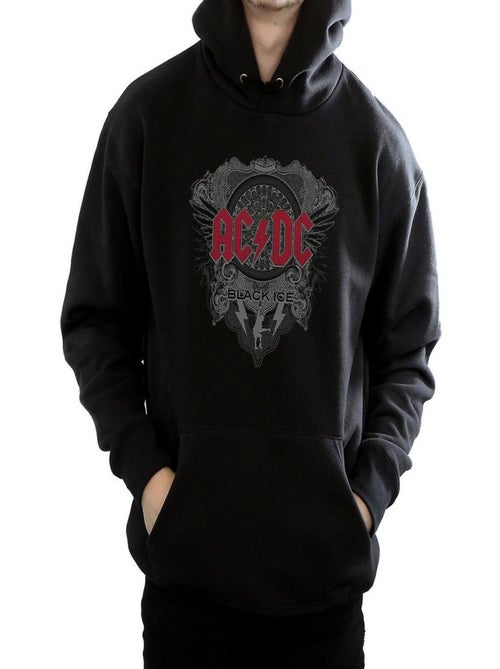 AC/DC - Sweat à capuche BLACK ICE - Kiabi