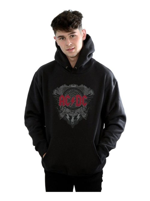 AC/DC - Sweat à capuche BLACK ICE - Kiabi