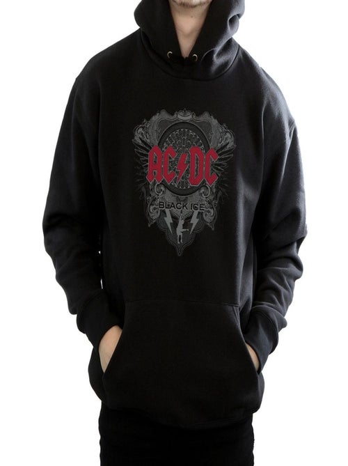 AC/DC - Sweat à capuche BLACK ICE - Kiabi