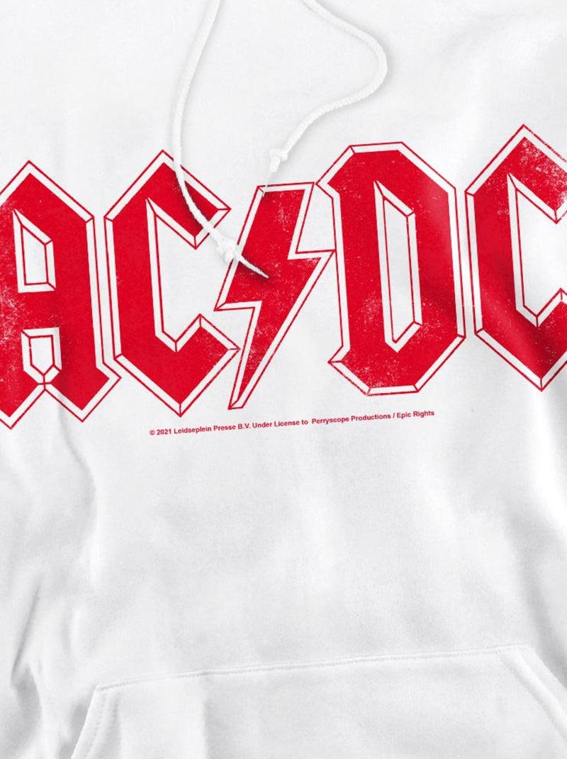 AC/DC - Sweat à capuche Blanc - Kiabi