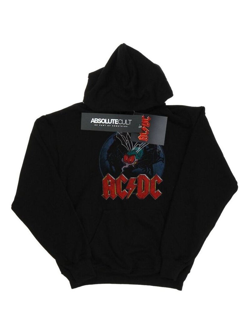 AC/DC - Sweat à capuche FLY ON THE WALL Noir - Kiabi
