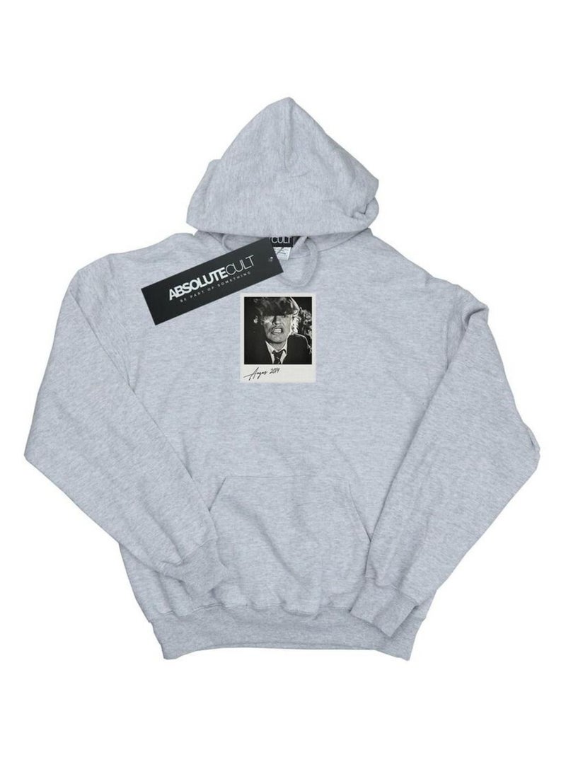 AC/DC - Sweat à capuche MEMORIES Gris chiné - Kiabi