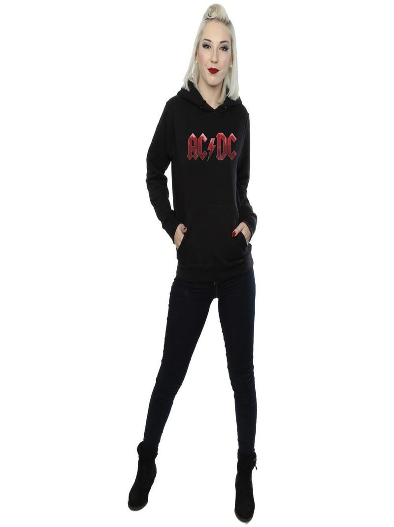 AC/DC - Sweat à capuche motif/style Logo glace Noir - Kiabi