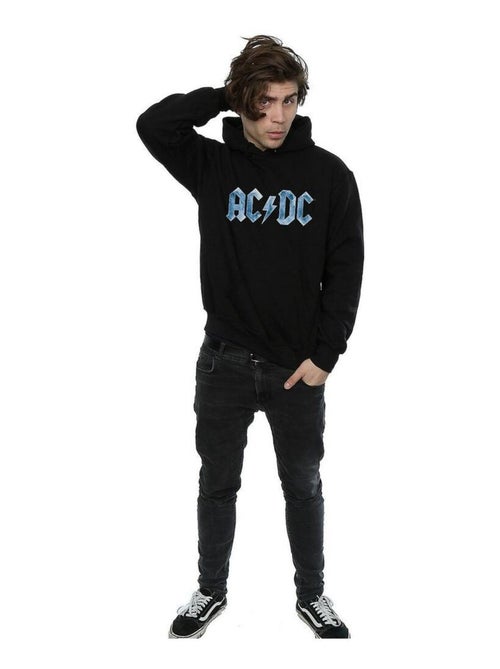 AC/DC - Sweat à capuche motif/style Logo glace - Kiabi