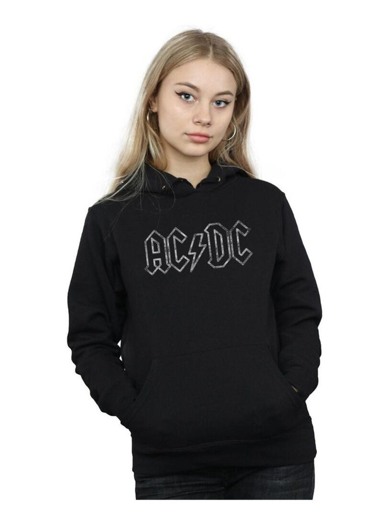 AC/DC - Sweat à capuche Noir - Kiabi
