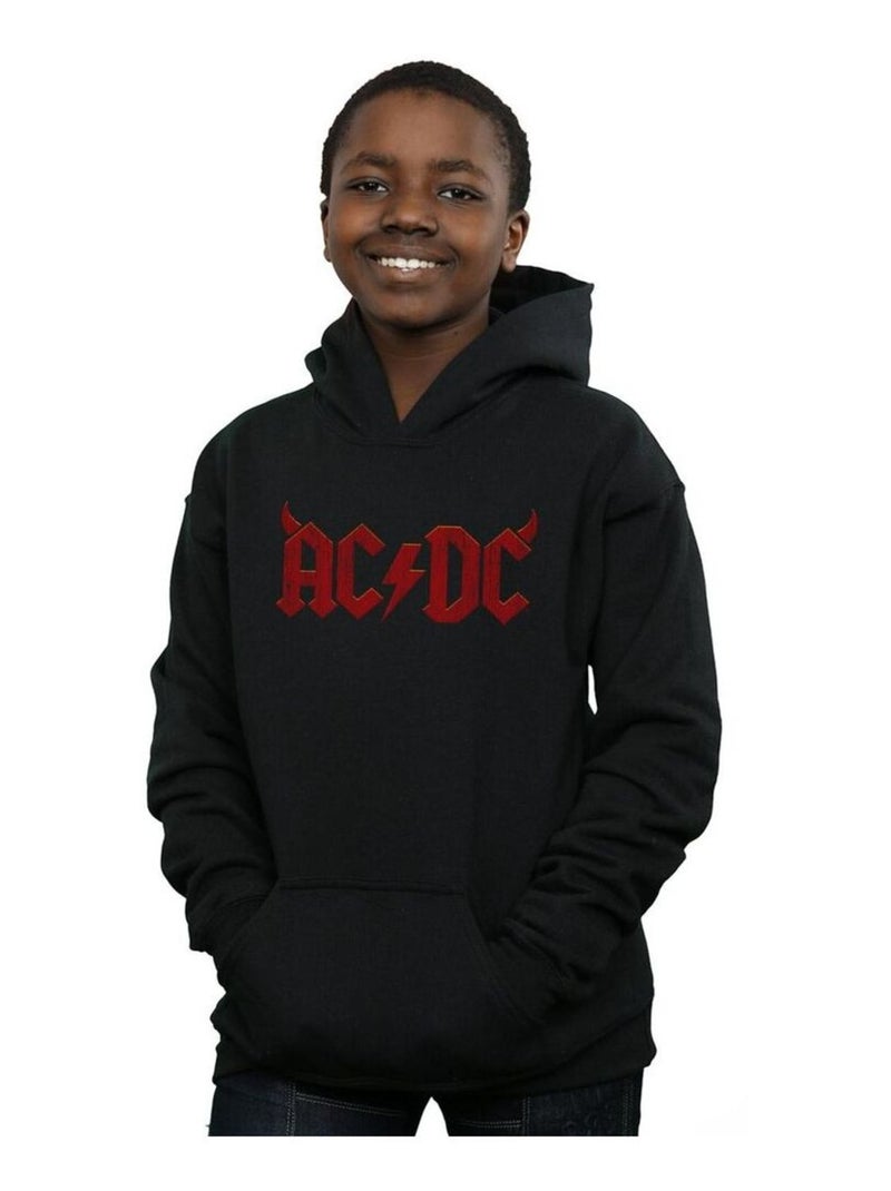 AC/DC - Sweat à capuche Noir - Kiabi
