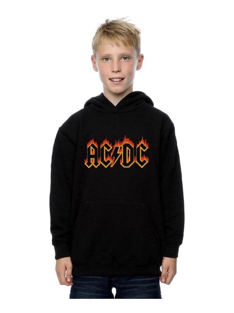 AC/DC - Sweat à capuche Noir - Kiabi