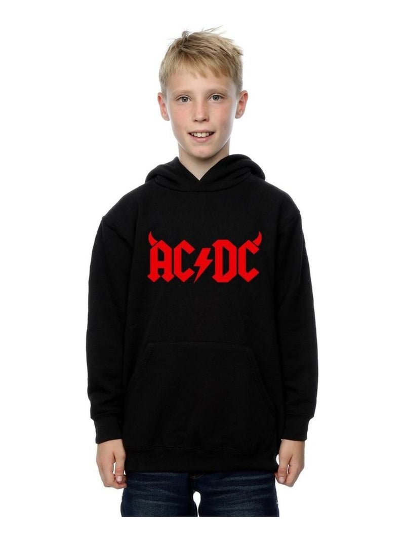 AC/DC - Sweat à capuche Noir - Kiabi