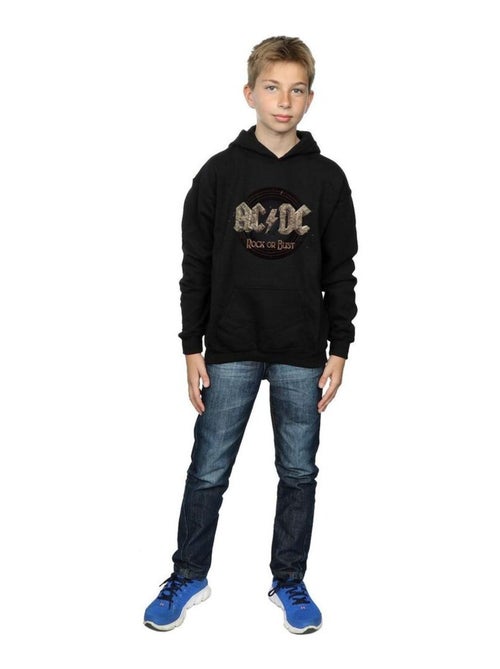 AC/DC - Sweat à capuche ROCK OR BUST - Kiabi