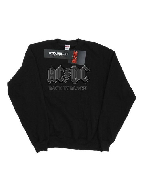 AC/DC - Sweat BACK IN BLACK - Kiabi AC/DC - Sweat BACK IN BLACK - Kiabi