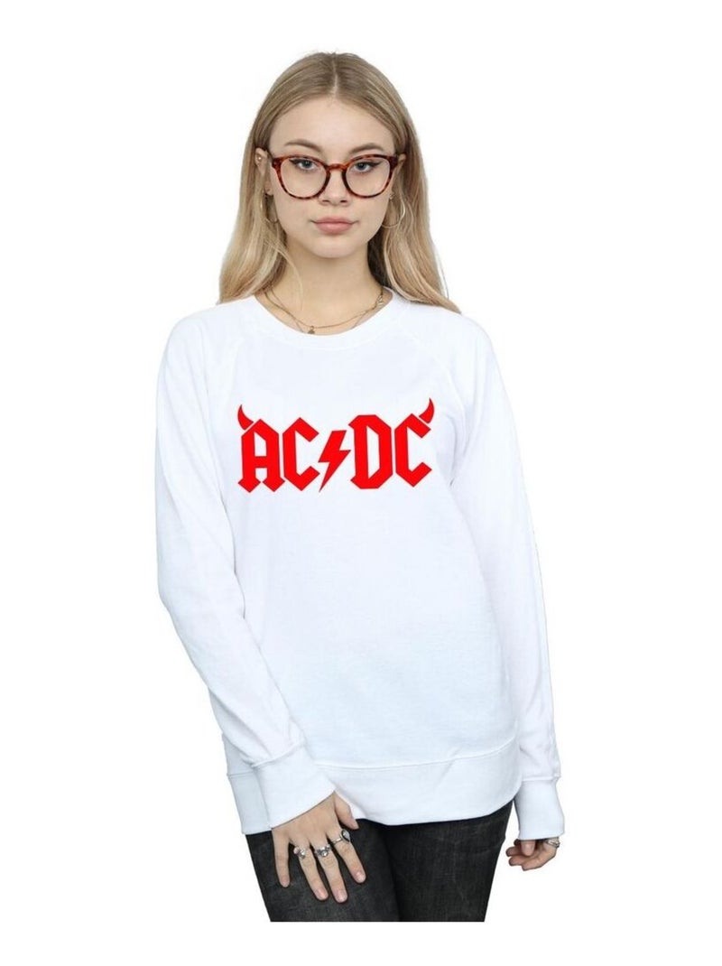 AC/DC - Sweat Blanc - Kiabi