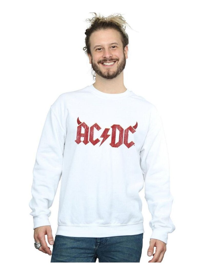 AC/DC - Sweat Blanc - Kiabi