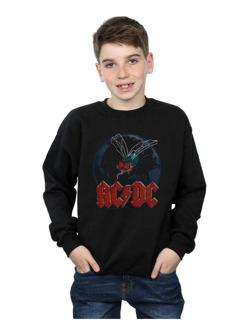 AC/DC - Sweat FLY ON THE WALL - Noir - Kiabi - nu€