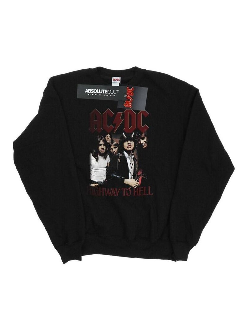 AC/DC - Sweat HIGHWAY TO HELL Noir - Kiabi