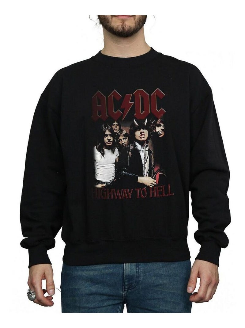 AC/DC - Sweat HIGHWAY TO HELL Noir - Kiabi