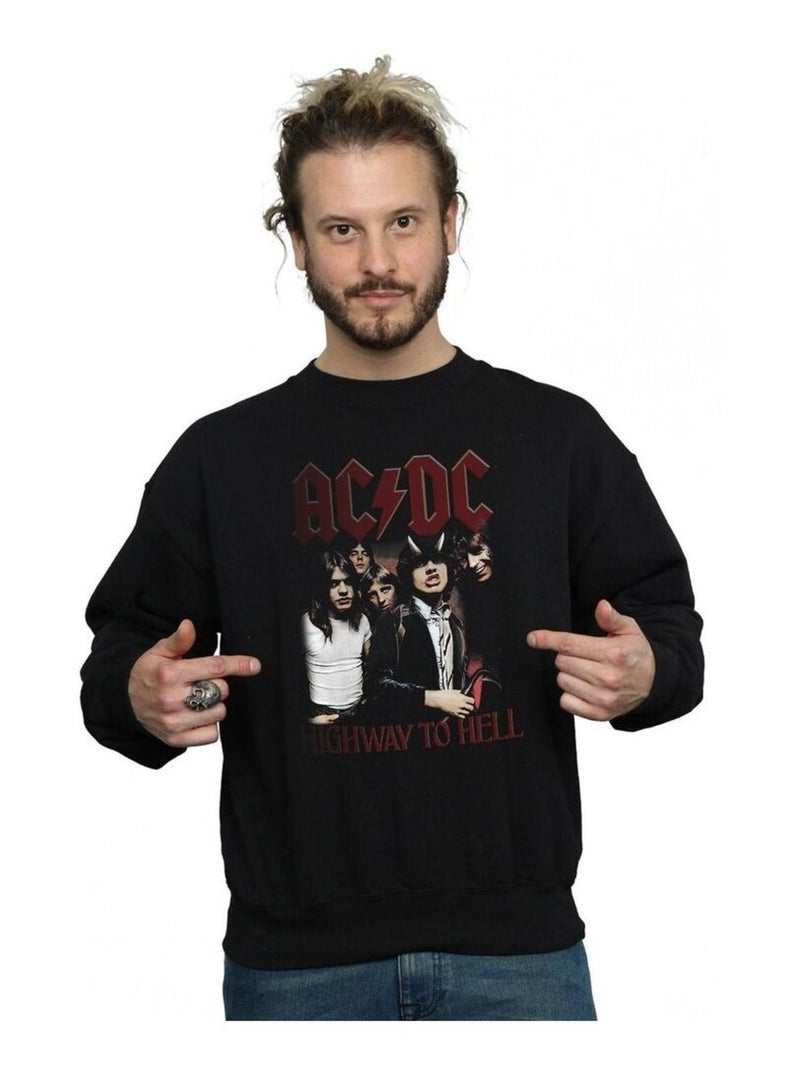 AC/DC - Sweat HIGHWAY TO HELL Noir - Kiabi
