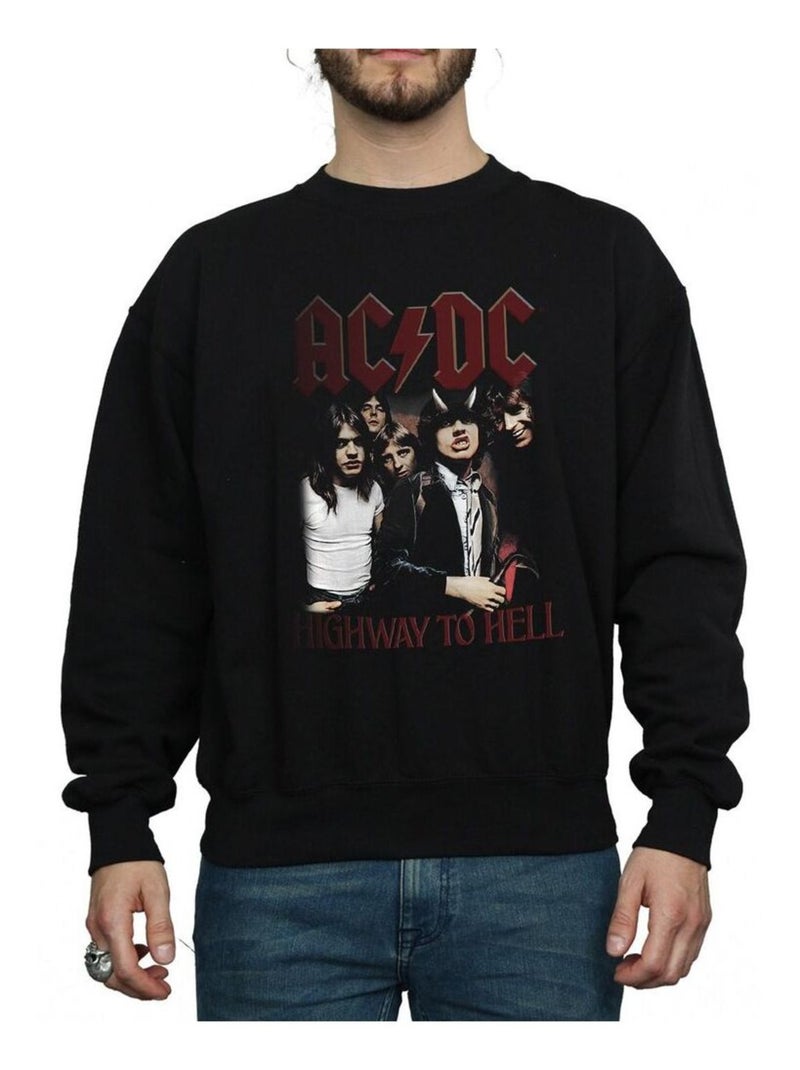 AC/DC - Sweat HIGHWAY TO HELL Noir - Kiabi