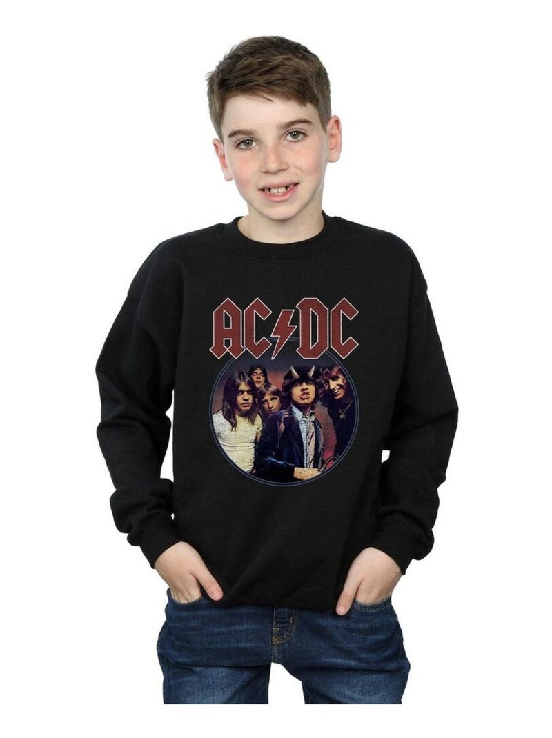 AC/DC - Sweat HIGHWAY TO HELL Noir - Kiabi