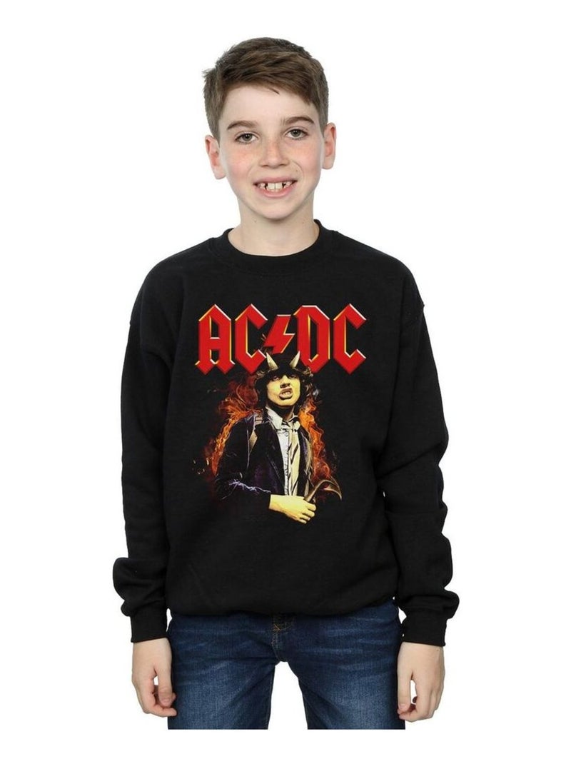 AC/DC - Sweat HIGHWAY TO HELL Noir - Kiabi