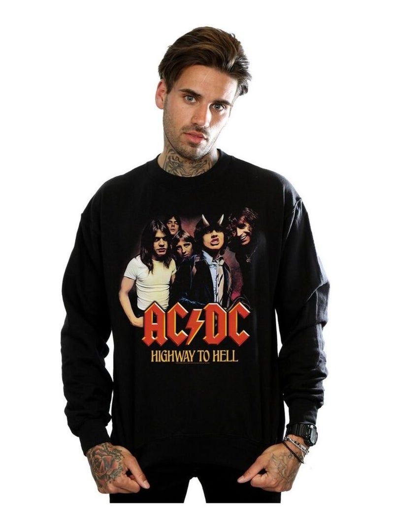 AC/DC - Sweat HIGHWAY TO HELL Noir - Kiabi