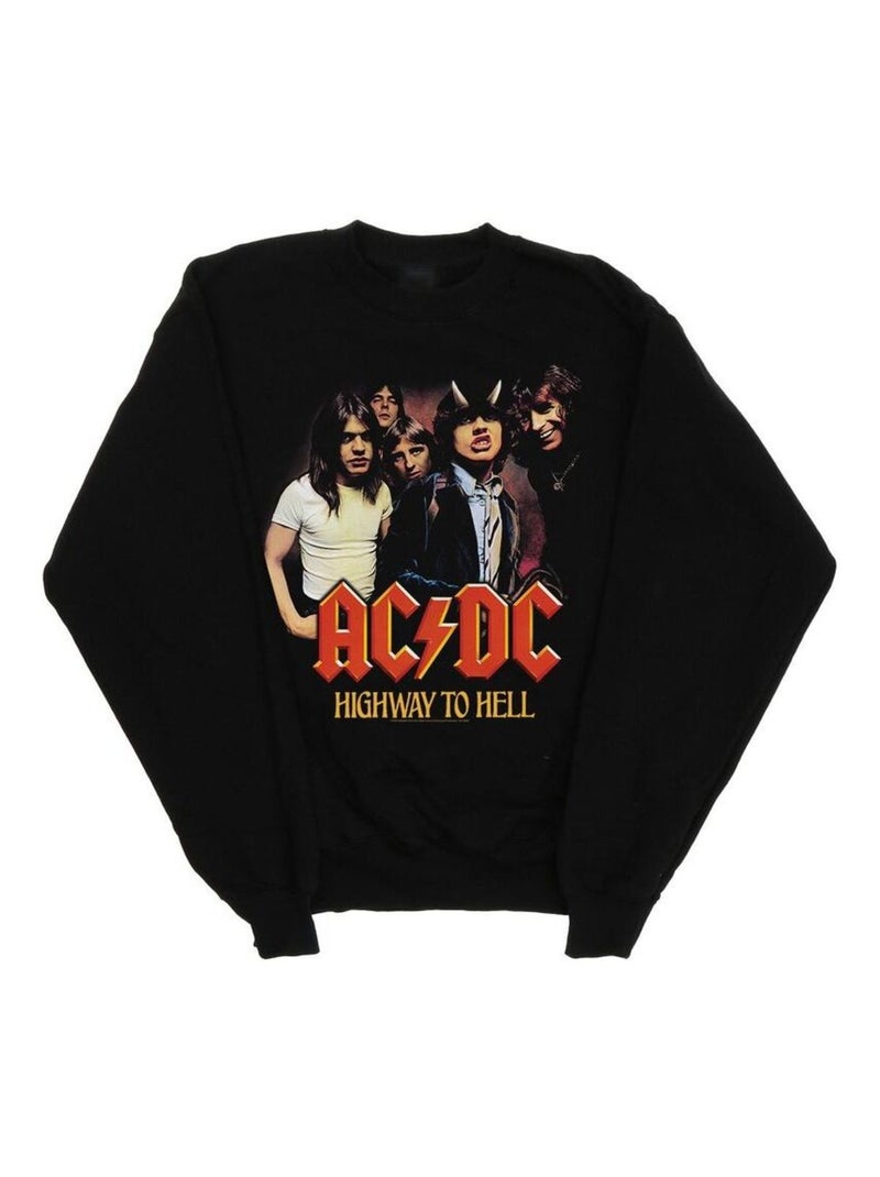 AC/DC - Sweat HIGHWAY TO HELL Noir - Kiabi