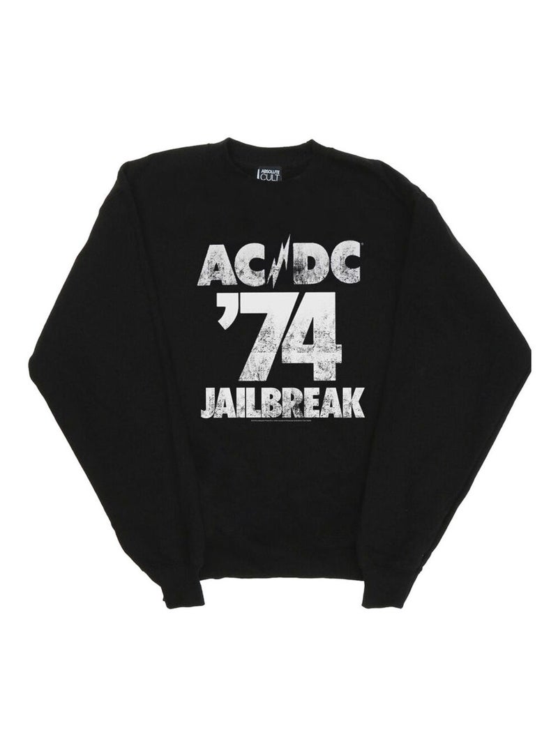 AC/DC - Sweat JAILBREAK Noir - Kiabi