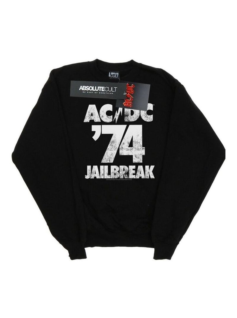 AC/DC - Sweat JAILBREAK Noir - Kiabi