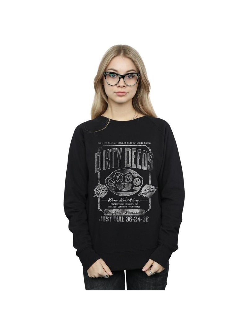 AC/DC - Sweat JUST DIAL Noir - Kiabi