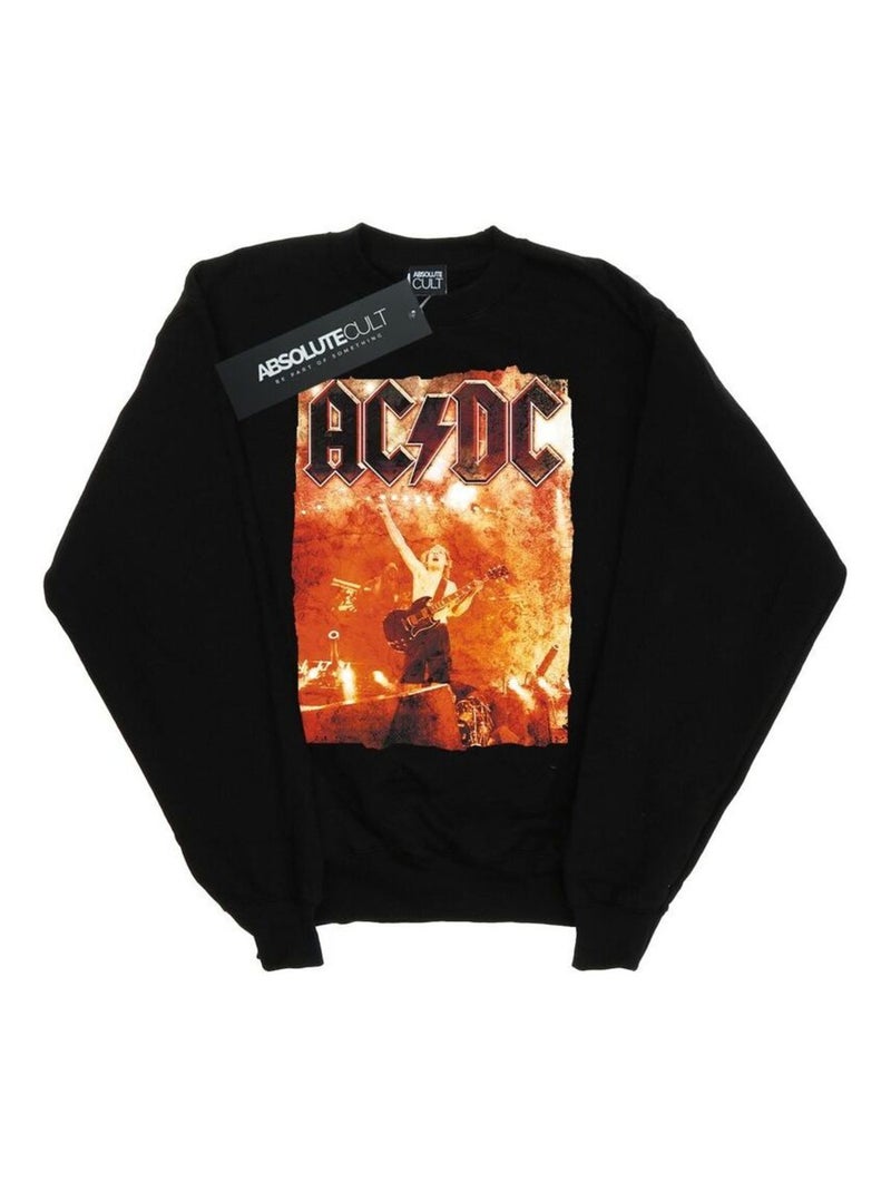 AC/DC - Sweat LIVE AT RIVER PLATE Noir - Kiabi
