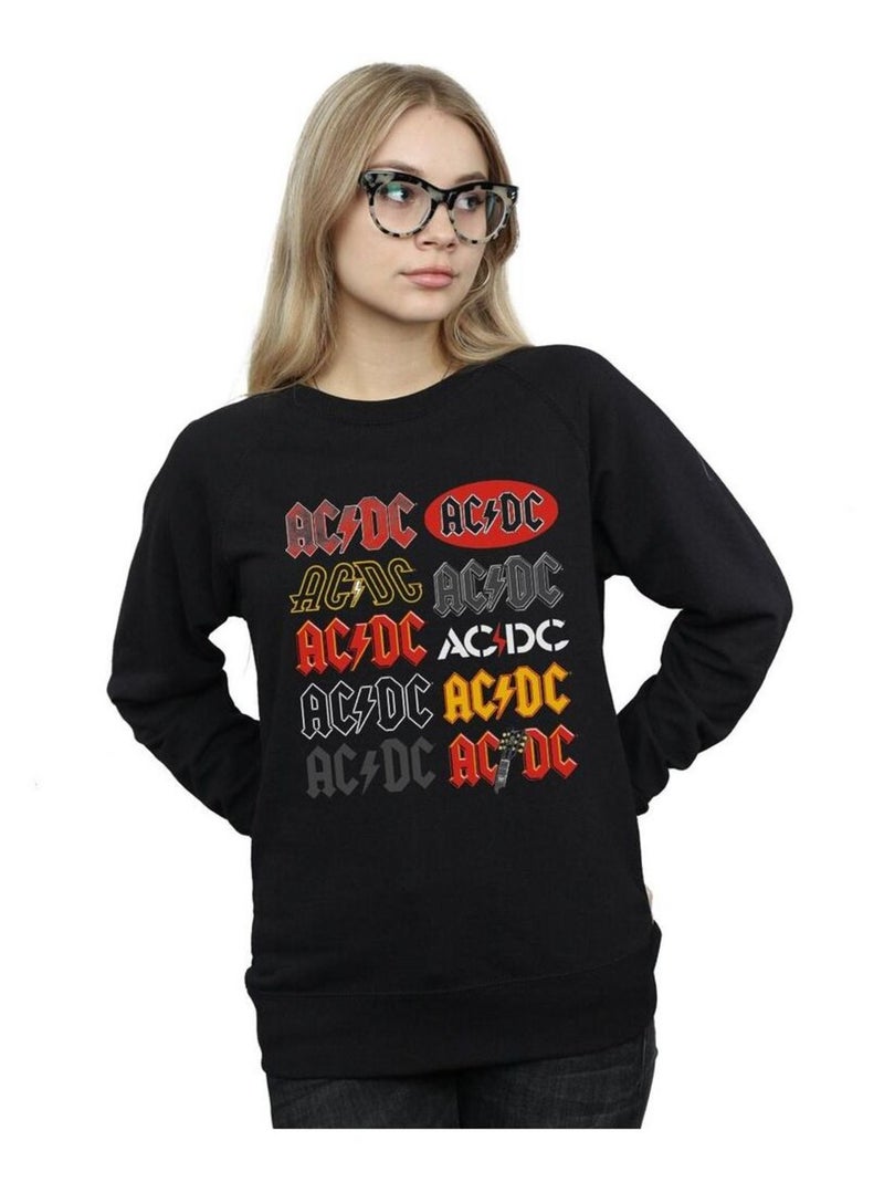 AC/DC - Sweat Noir - Kiabi