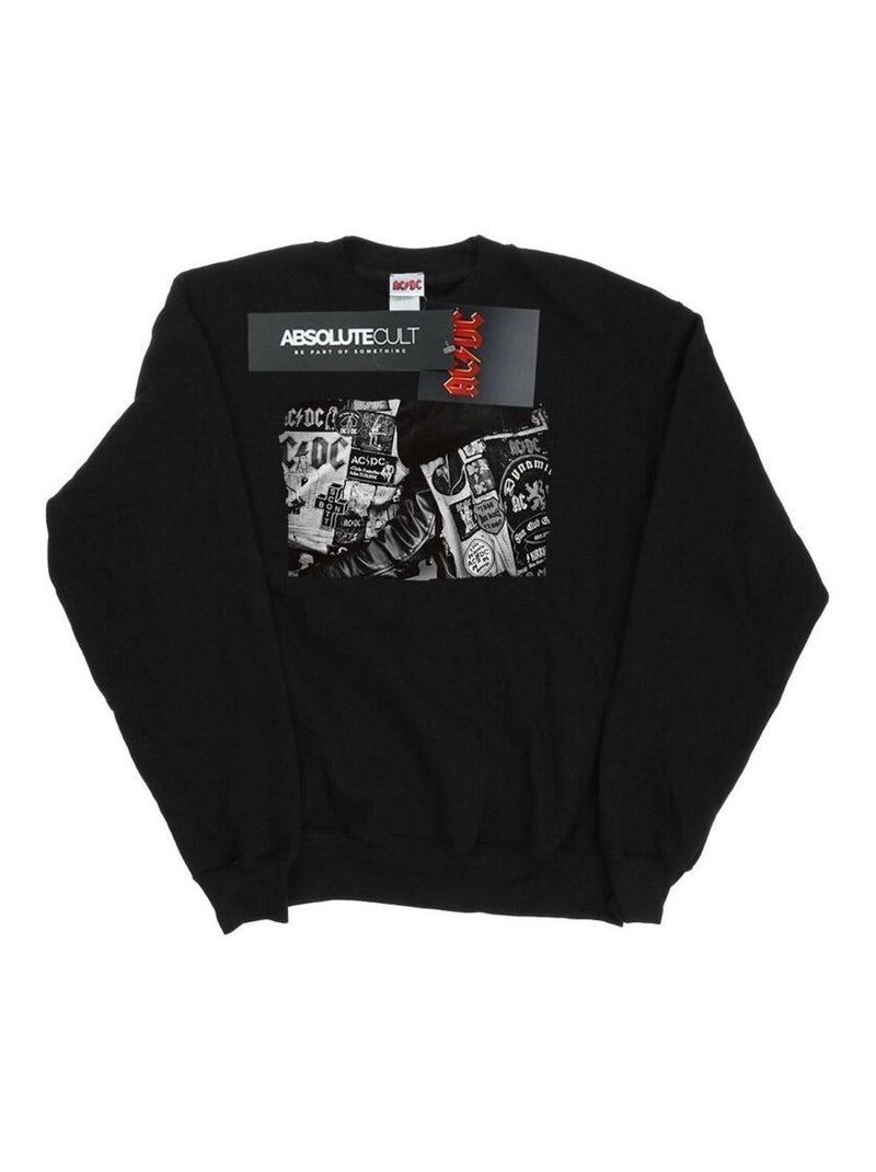 AC/DC - Sweat Noir - Kiabi