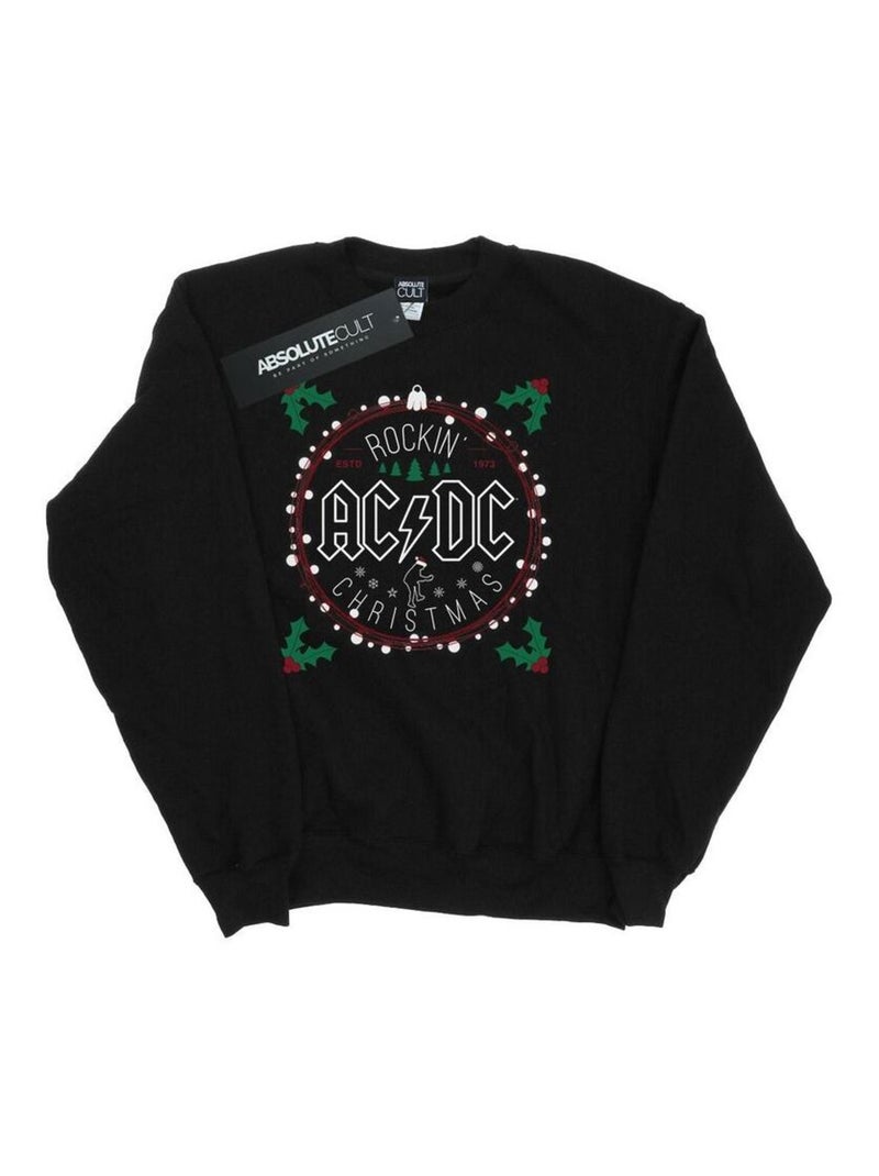 AC/DC - Sweat Noir - Kiabi