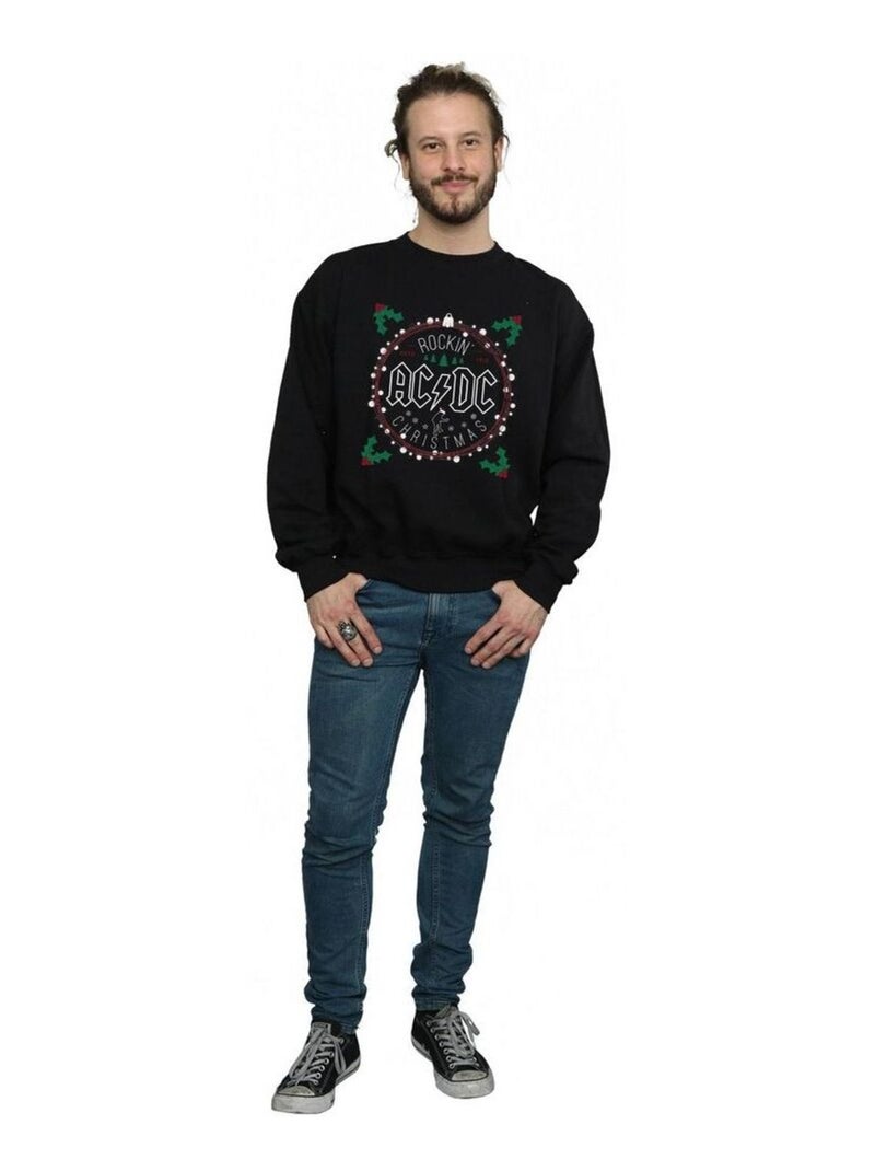 AC/DC - Sweat Noir - Kiabi