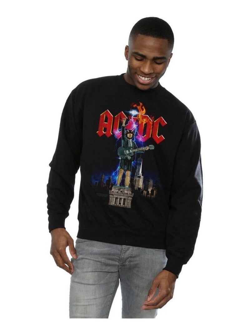 AC/DC - Sweat Noir - Kiabi