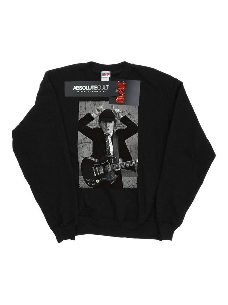 AC/DC - Sweat Noir - Kiabi