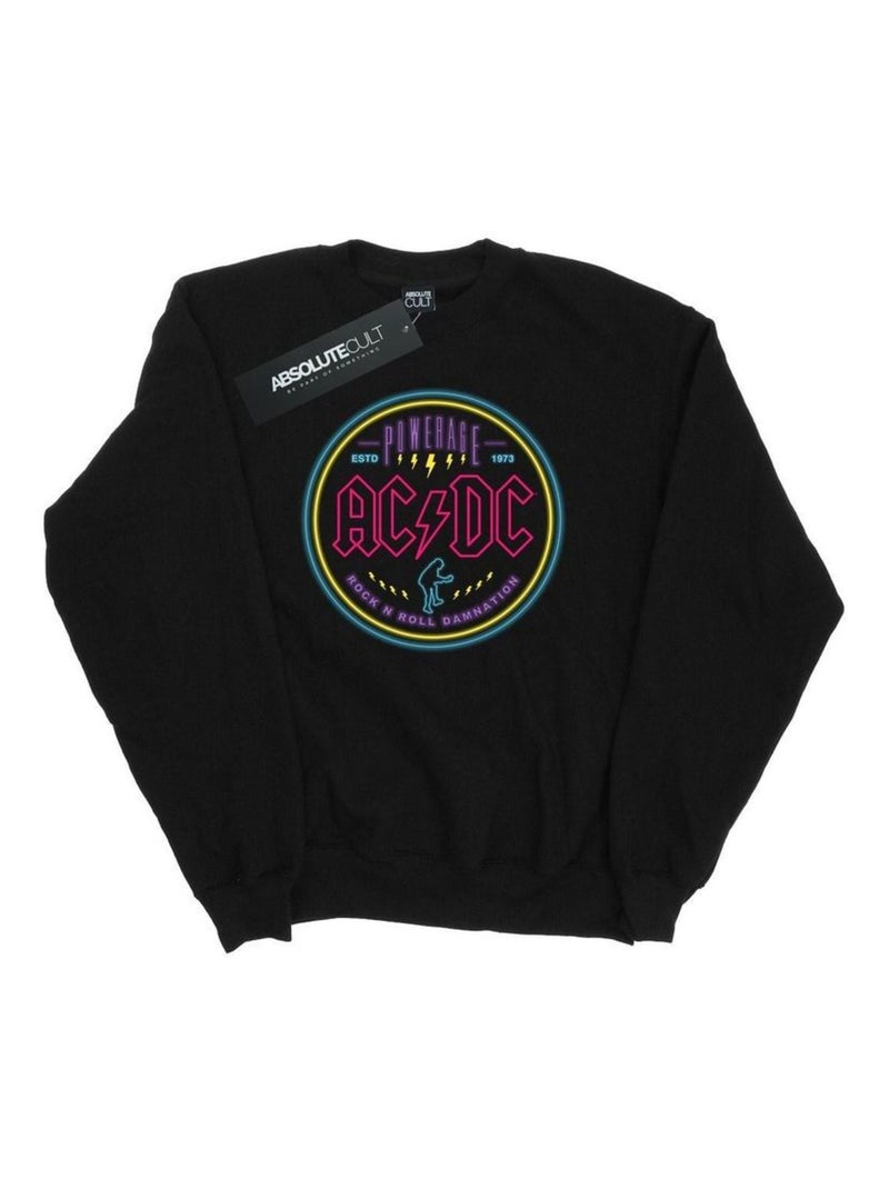 AC/DC - Sweat Noir - Kiabi