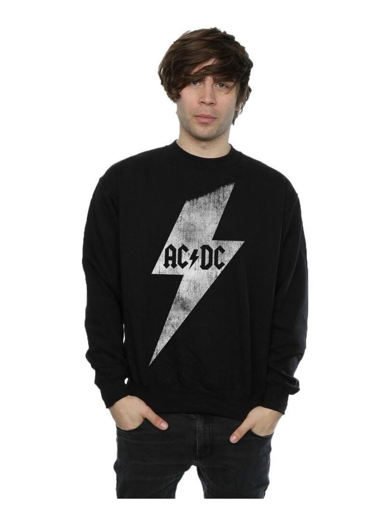 AC/DC - Sweat Noir - Kiabi
