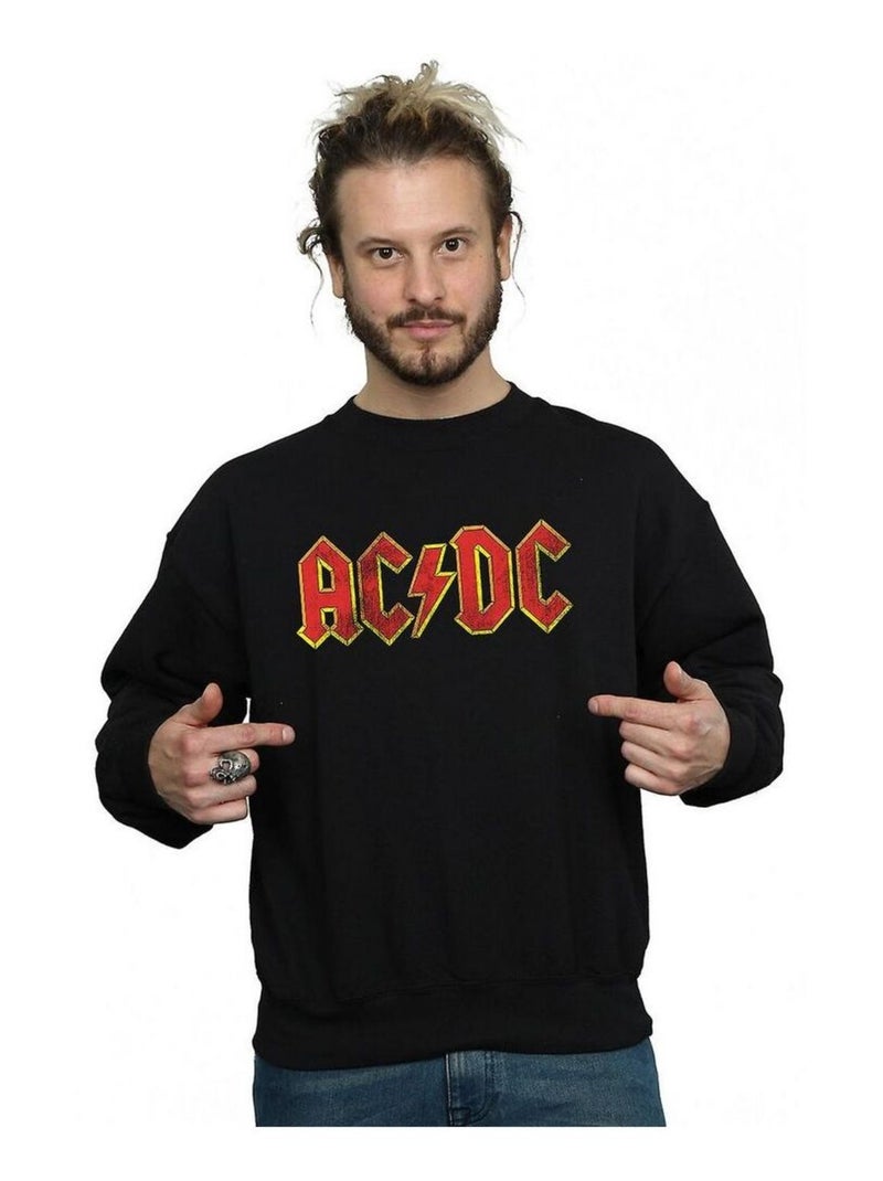 AC/DC - Sweat Noir - Kiabi