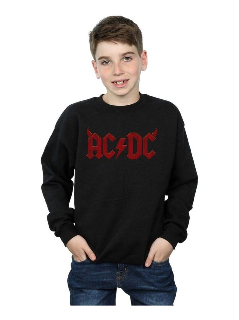 AC/DC - Sweat Noir - Kiabi
