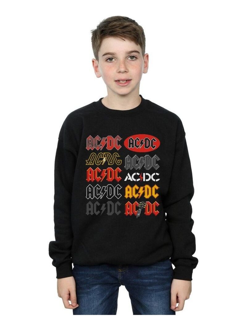 AC/DC - Sweat Noir - Kiabi