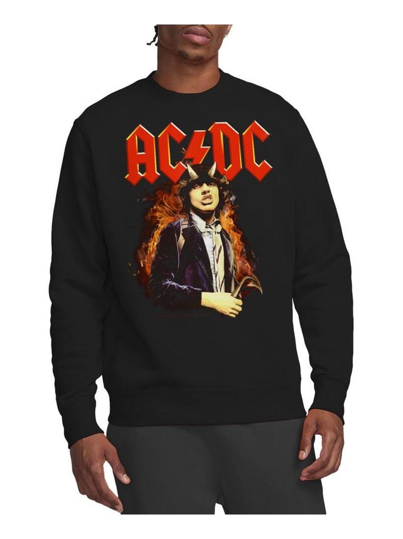 AC/DC - Sweat Noir - Kiabi