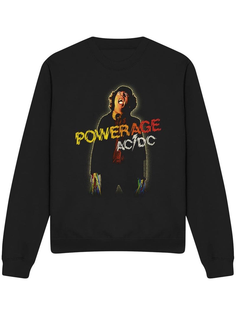 AC/DC - Sweat POWERAGE Noir - Kiabi