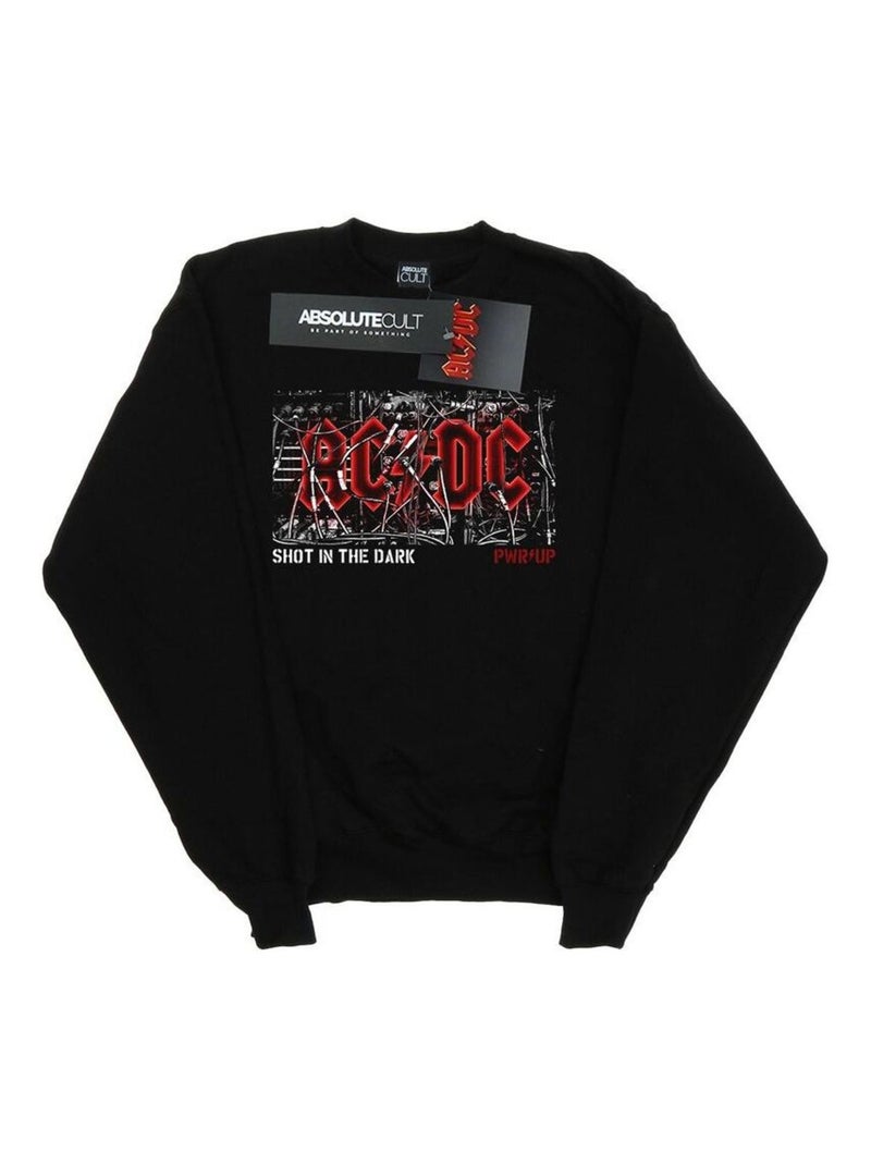 AC/DC - Sweat PWR-UP Noir - Kiabi