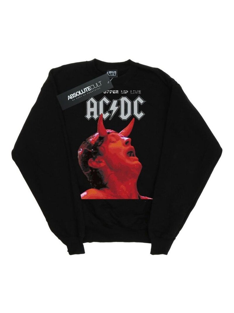 AC/DC - Sweat STIFF UPPER LIP LIVE Noir - Kiabi