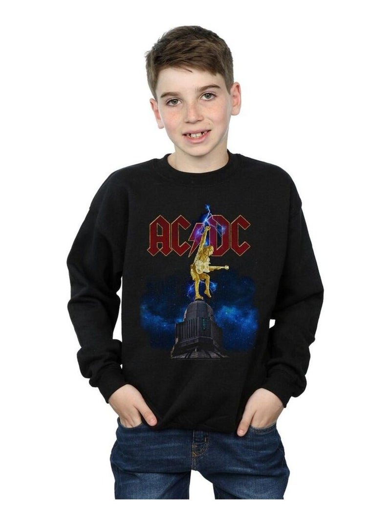AC/DC - Sweat STIFF UPPER LIP Noir - Kiabi