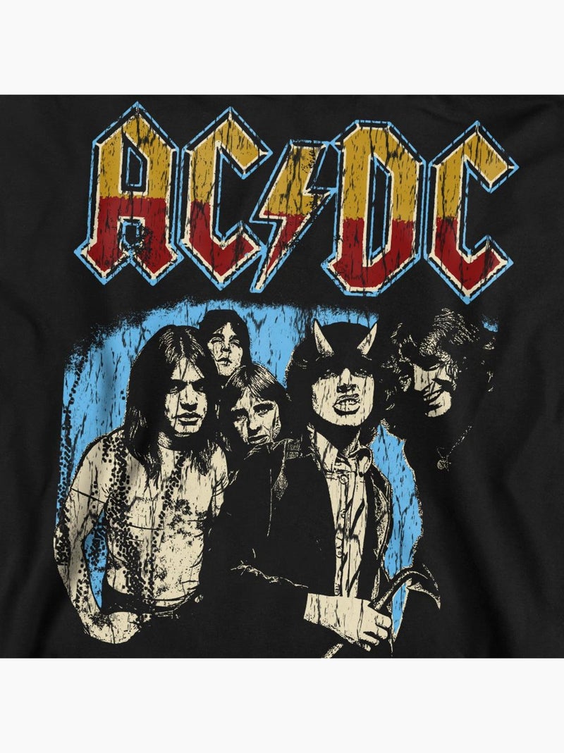 AC/DC - Sweat WORLD TOUR Noir - Kiabi