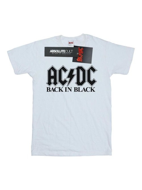AC/DC - T-shirt BACK IN BLACK - Kiabi AC/DC - T-shirt BACK IN BLACK - Kiabi