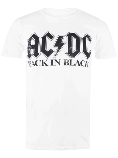 AC/DC - T-shirt BACK IN BLACK - Kiabi