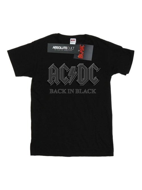 AC/DC - T-shirt BACK IN BLACK - Kiabi